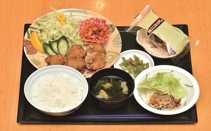 南渋川自動車教習所の食事例