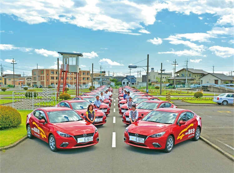 宇都宮 岡本台自動車学校の教習の様子