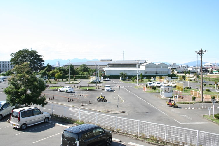 前橋天川自動車教習所の教習の様子